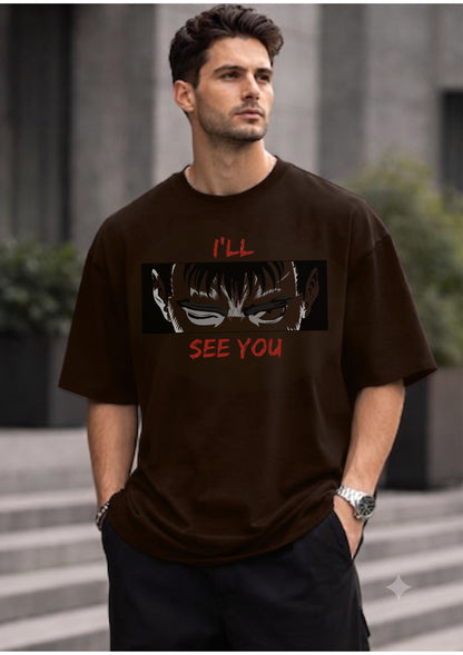 Anime Oversized T-Shirt | Mars Mash