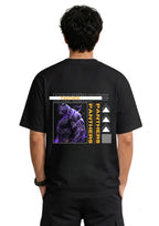 Purple Panther Oversized Graphic T-Shirt | Premium Cotton | 220 GSM