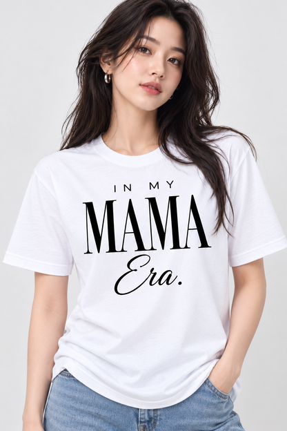 Women’s In My Mama Era T-Shirt | Minimalist Mama Graphic Tee | Mars Mash