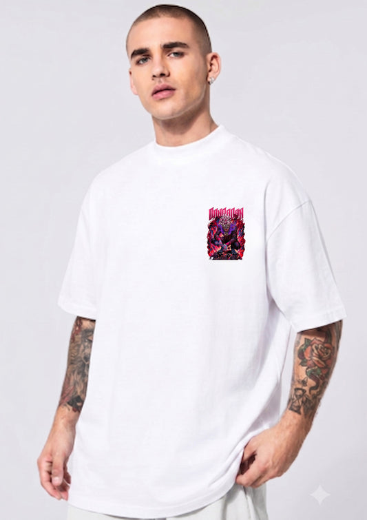 Dandadan Style Oversized T-Shirt | Mars Mash