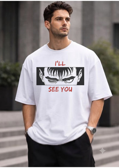 Anime Oversized T-Shirt | Mars Mash