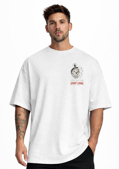 Start Living Oversized T-Shirt | Mars Mash